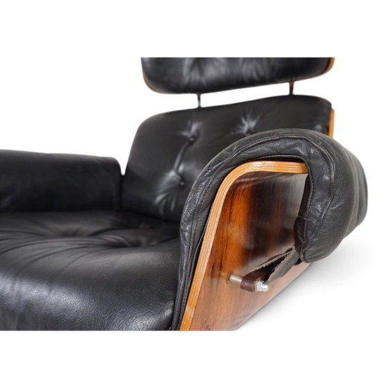 Martin Stoll Leather Lounge Chair For Stoll Giroflex, 1960 – Armchairs, Wood, Vintage (photo 16 of 19)