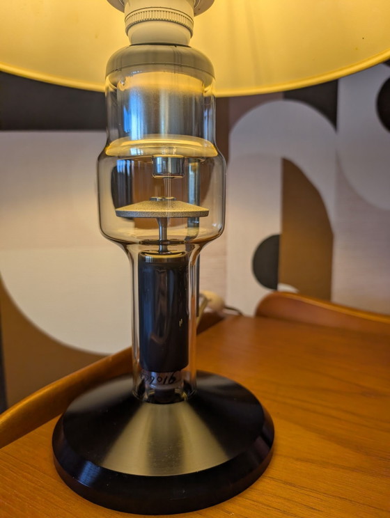 Vintage Röntgenbuis ( Philips ) design Lamp – Tafellampen, IJzer, Glas (photo 2 of 9)