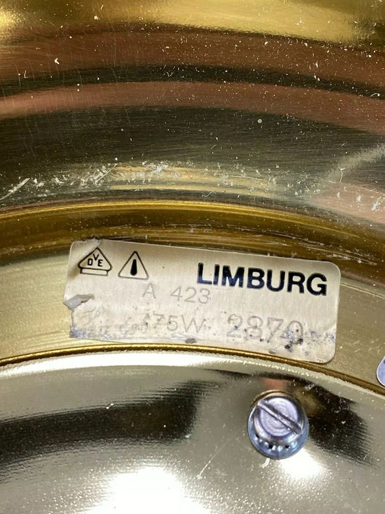 Image 1 of 60's 70's Lampe Lampe murale Limburg Plafoniere Space Age Design 60's