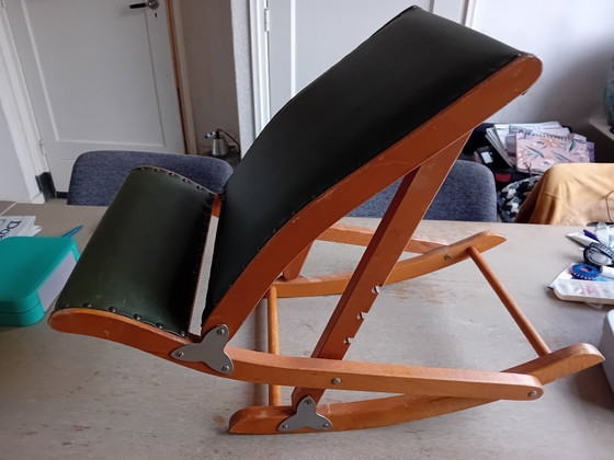 Image 1 of repose-pieds à bascule à l'ancienne