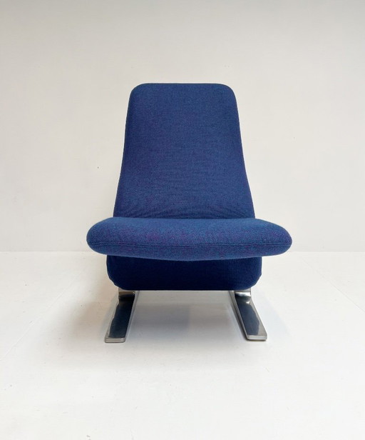 Poltrona Artifort Concorde F780 recentemente rivestita, anni '60