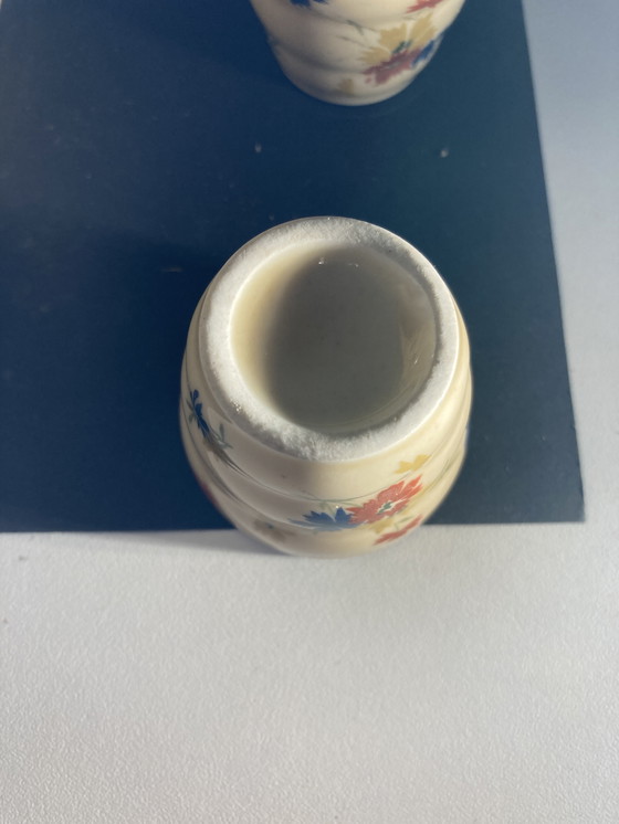 Image 1 of Likörset aus den 1960er Jahren: Flasche und 6 Porzellangläser