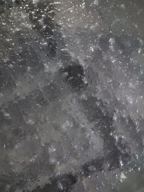 Image 1 of Glass handkerchief coffee table Italian 1980s