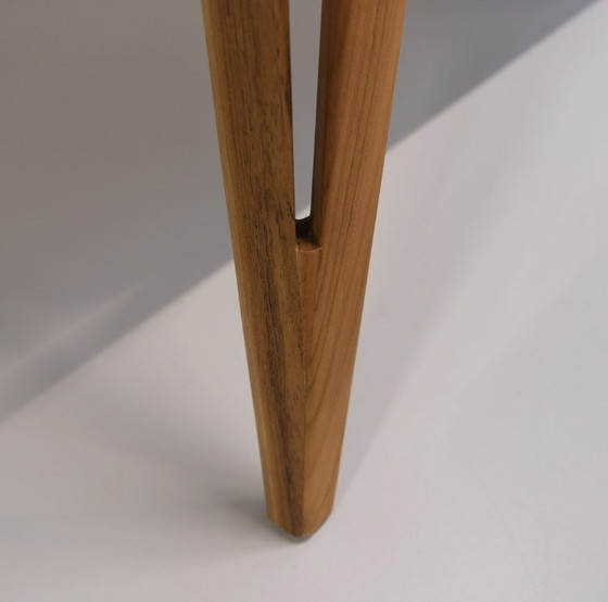 Image 1 of Handmade dining table made of solid teak with a natural finish