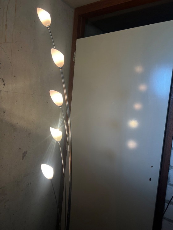 Image 1 of Lámpara de pie de acero inoxidable de diseño Harco Loor Wings