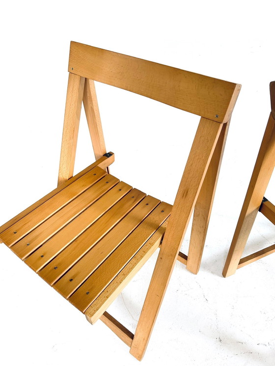 Image 1 of 2x sedia pieghevole &#39;Trieste&#39;, Aldo Jacober