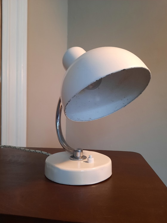 Kaiser iDell 6722 Table lamp, Art Deco, 1930s – Chrome, Metal (photo 2 of 14)