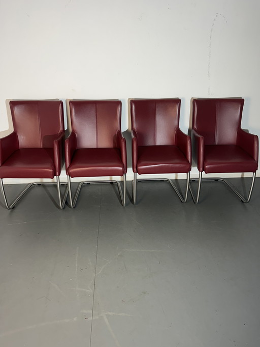 4 x Bert Plantagie eetkamerstoelen