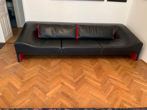 Canapé Moroso Malmö – Patricia Urquiola – Cuir/Tissu – Comme neuf

