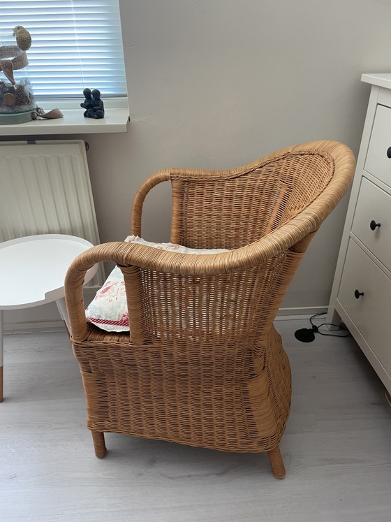 Image 1 of Rieten fauteuil 
