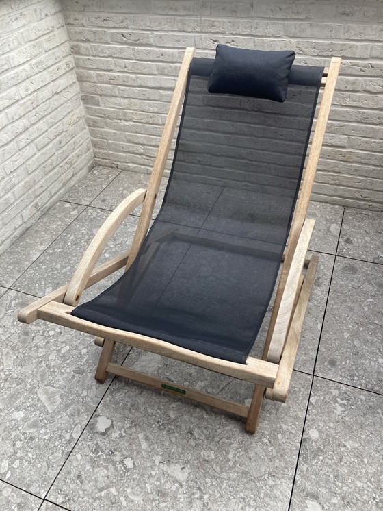 Image 1 of 2x Royal Botania "BEACHER" + Headrest + Footrest