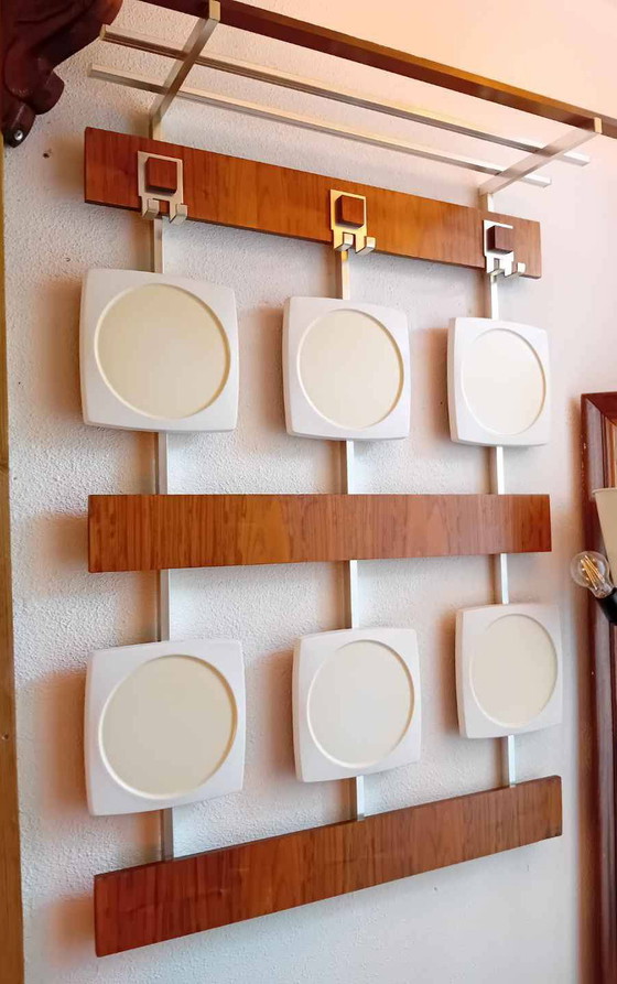 Image 1 of Italian vintage design wardrobe, coat rack j 60/70