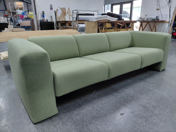 Gelderland 430 Kubusbank | Divano 3 posti | Ristrutturato, Divani 3 posti, Tessile, Legno, Verde (foto 9 di 9)