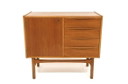 Commode scandinave en teck, Suède, 1960