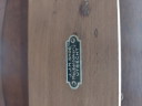 Credenza/mobile TV vintage in legno massello, realizzato a mano, stile Mid-Century Modern, anni '50/'60.