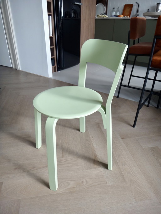 4x mint green Takt chairs
