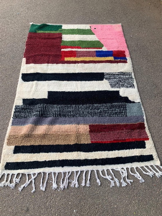 Image 1 of Traditional handmade pure wool rug, size 1.5/2.5 m