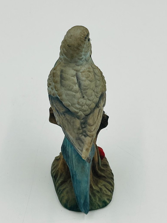 Ceramic Parakeet Figurine, Decorative Objects, Blue (photo 6 of 8)
