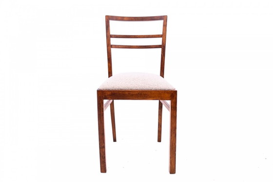 Image 1 of Paar Stühle, Polen, 1940er Jahre. Nach der Renovierung.