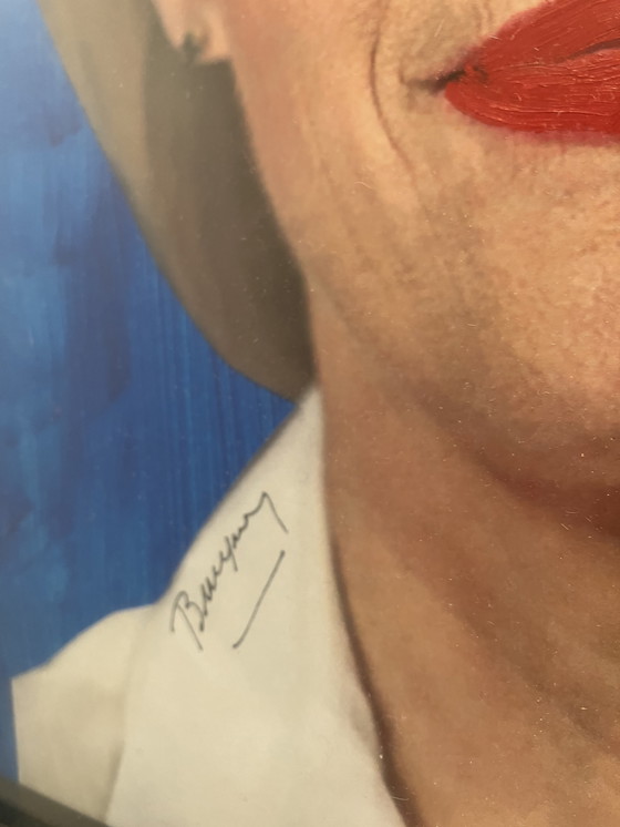 Image 1 of Tecnica mista - “Ursula von der Leyen” - Musée dus Slip - - Jan Bucquoy - 2020