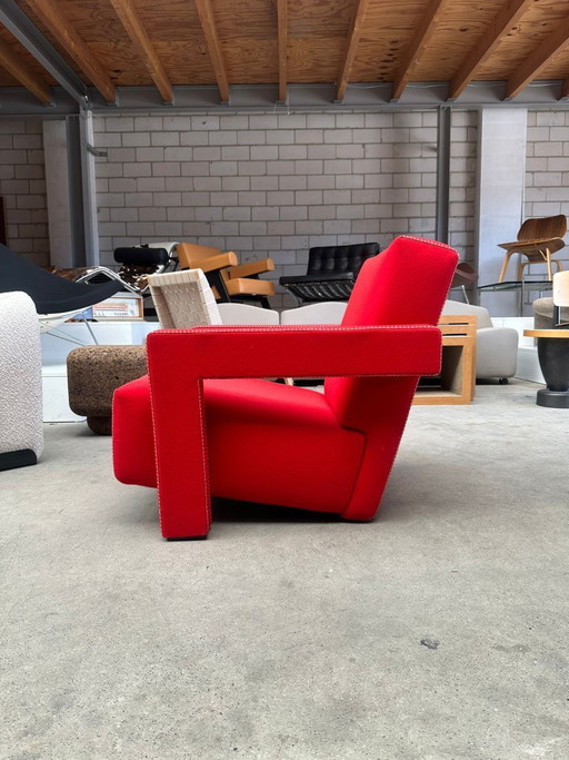 Sillón Cassina Utrecht de Gerrit Rietveld de Catshuis