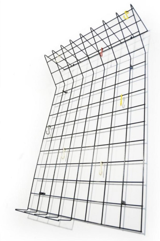 Image 1 of String coat rack by Karl Fichtel 