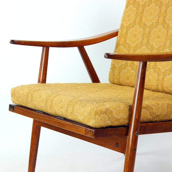 Image 1 of Boomerang Armchair by Ton, Czechoslovakia 1960s