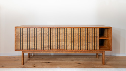 Solid oak sideboard