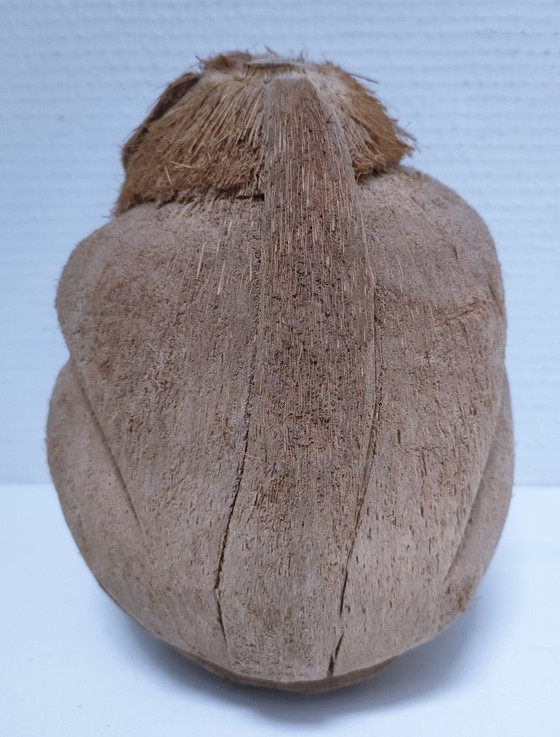 Image 1 of scultura scimmie famiglia cocco vintage