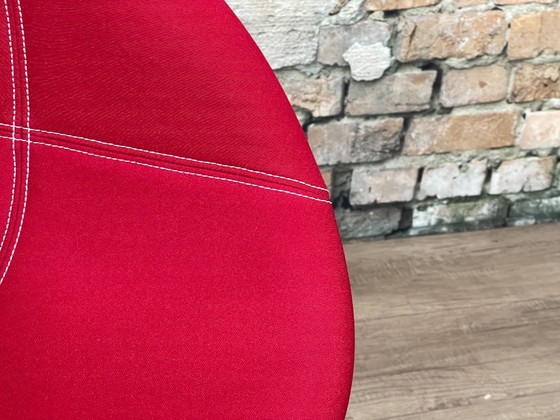 Moroso Fjord - rouge | Patricia Urquiola, Chaises de salle à manger, Textile, Métal, Modern (photo 10 sur 15)