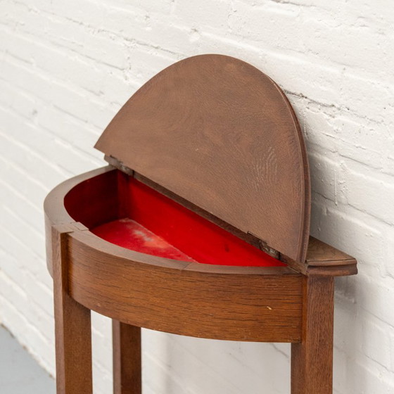 Image 1 of Oak Console Table 30s