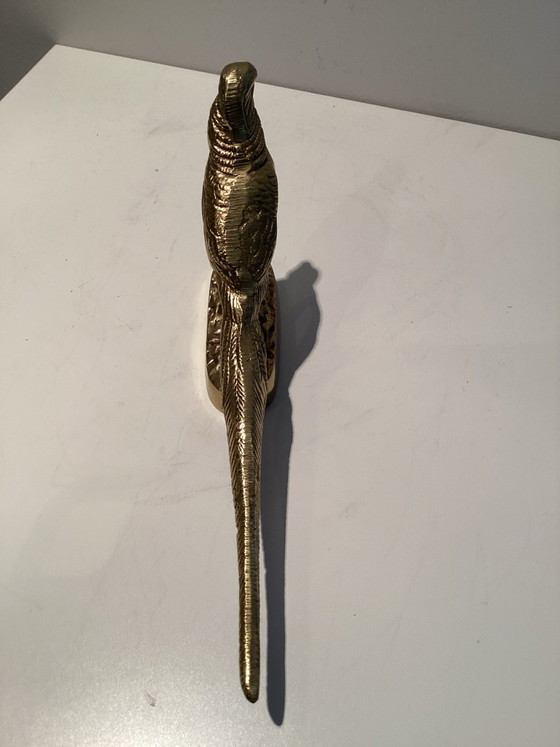 Vintage brass pheasant foot - Hollywood Regency/Mid-Century., Decorative Objects, Gold (photo 3 of 5)