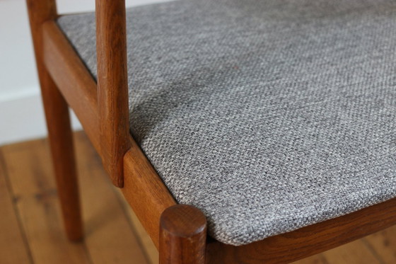 Image 1 of Coppia di poltrone scandinave d'epoca in rovere Poul Volther J72, 1960