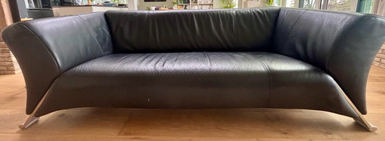 Rolf Benz 322 3-seater sofa – Leather, Metal (photo 5 of 5)