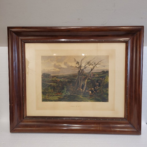 Image 1 of Gravure « Dead Beat », J. Harris et William J. Shayer, 1864 - Angleterre