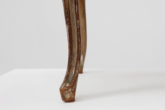 Image 1 of 19th Century French Louis XV style piano bench or stool