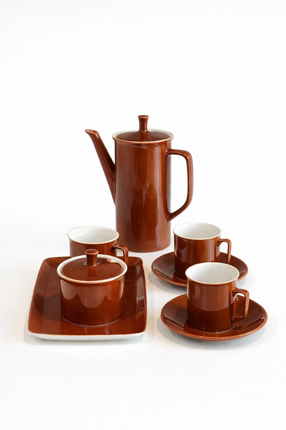 Image 1 of Service à café vintage Villeroy & Boch Luxembourg en céramique – Style moderne du milieu du siècle – vers 1960-1970