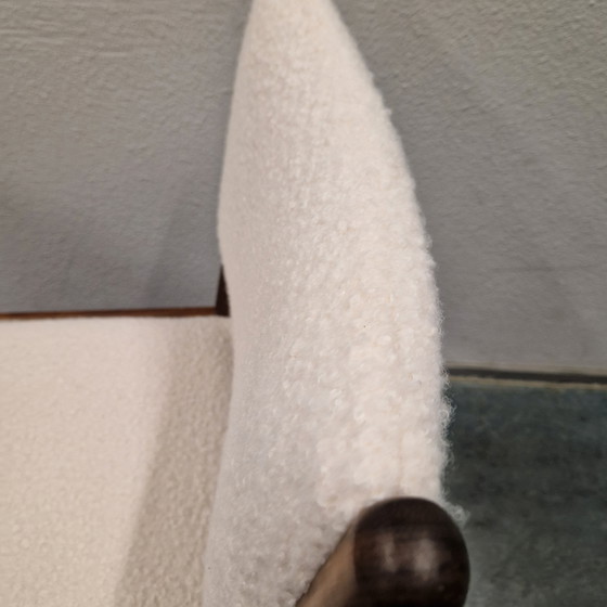 Image 1 of Set di 4 sedie danesi vintage rivestite di recente