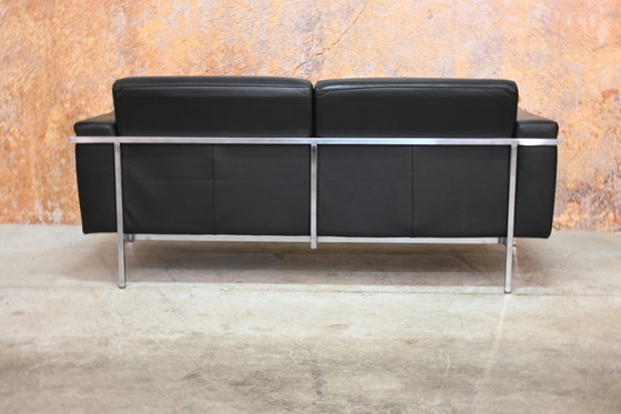 Image 1 of Canapé design Harvink Kadanz en cuir noir