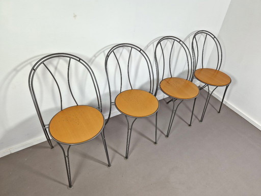 Vintage IKEA Pajala Stühle | 4er-Set