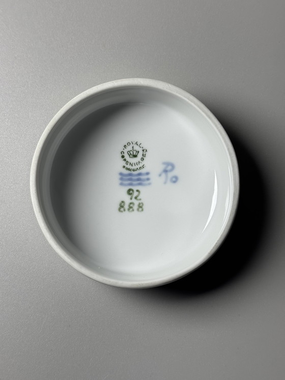 Image 1 of Royal Copenhagen Porcelain Jar with Lid, Hand-Painted Underglaze, 24 cm 