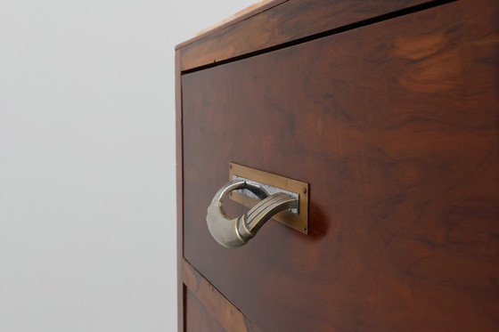 Image 1 of Comò o toletta Art Déco con specchio, Francia anni '30