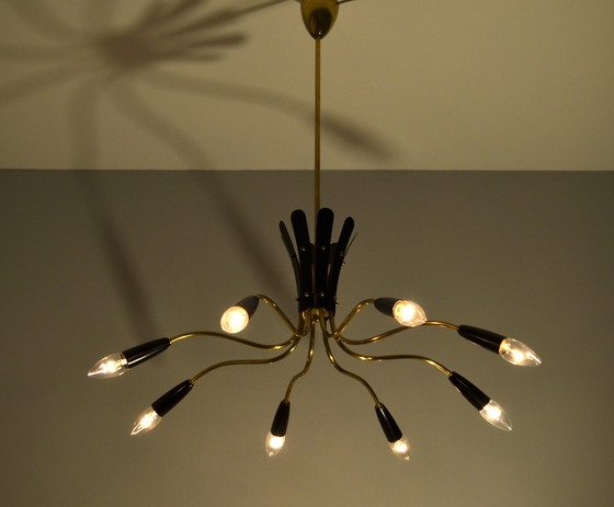 Image 1 of Italiaanse Sputnik Spider Lamp