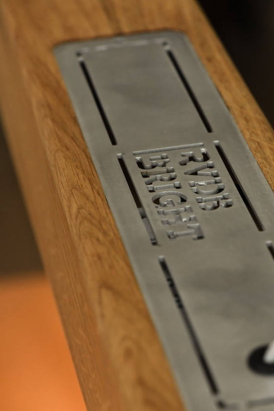 Image 1 of Lampada a sospensione di design in legno - Luce brillante