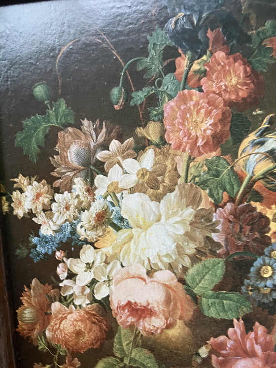 Image 1 of Set mit 2 klassischen Blumenstillleben – Pieter Faes & Cornelis van Spaendonck
