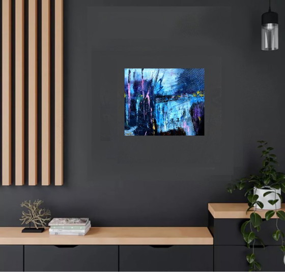 Blue morning walk – Art, Canvas (photo 5 of 5)