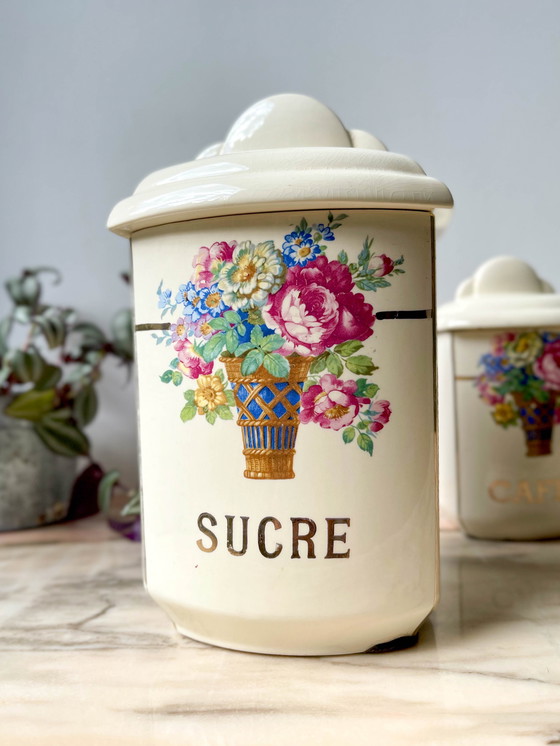 Image 1 of Pots à Épices Digoin Sarreguemines