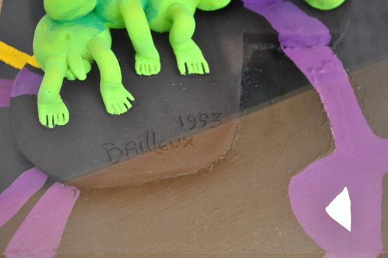 Image 1 of Sculptuur - César Bailleux - 1995 - Zonder titel - Gemengde techniek (ref 2325)