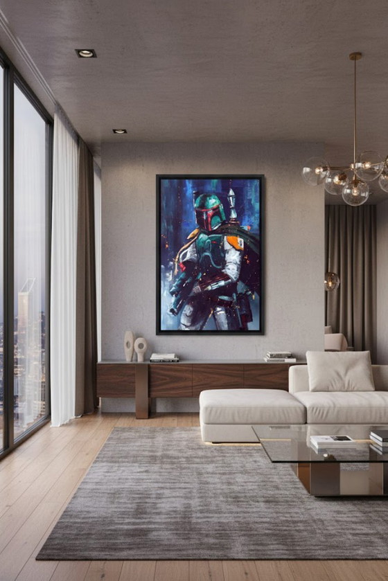 Star Wars – Boba Fett Mandalorian Artwork – Kunst, Paper (photo 4 of 6)
