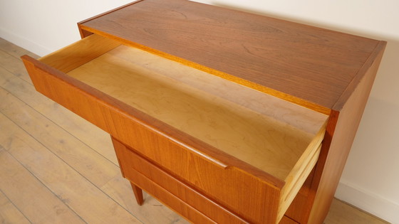 Image 1 of Vintage Danish chest of drawers | Teak | 6 drawers | 103 cm